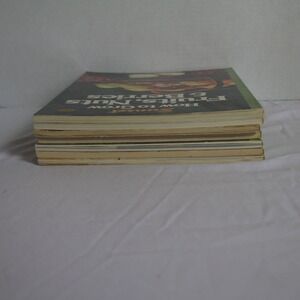 Sunset Gardening Books Lot‎ How to Grow Roses Herbs Bulbs Organic Fruits